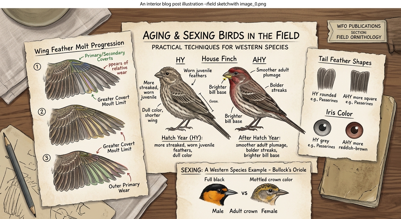 Aging and Sexing Birds in the Field: A Practical Guide for Western Species — image 1