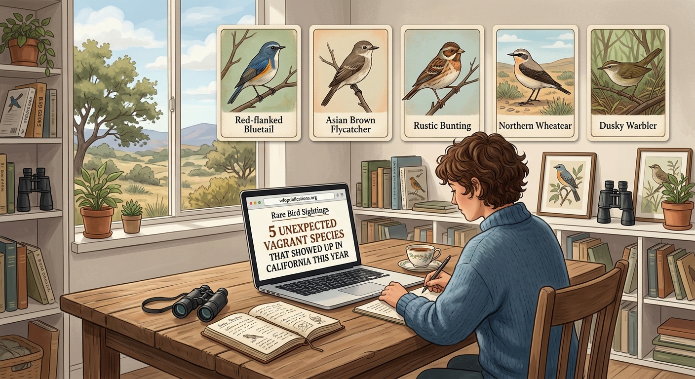 5 Unexpected Vagrant Species That Showed Up in California This Year - Illustration 1