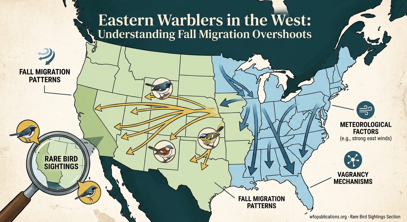 Eastern Warblers in the West: Understanding Fall Migration Overshoots - Illustration 2