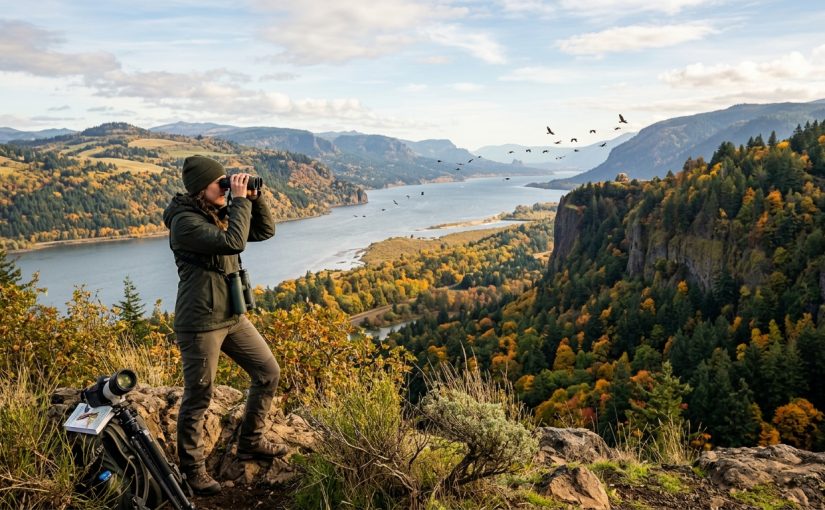 How to Bird the Columbia River Gorge During Fall Migration