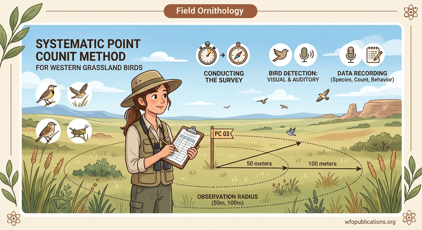 How to Conduct Systematic Point Count Surveys for Western Grassland Birds — image 1