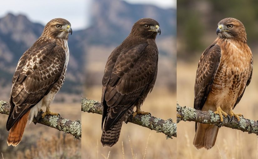 Red-tailed Hawk Subspecies: Recognizing the Western Color Morphs and Variations