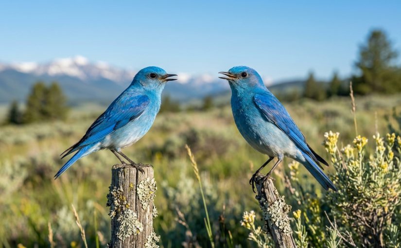 Mountain Bluebird Behavior: What Every Western Birder Should Know