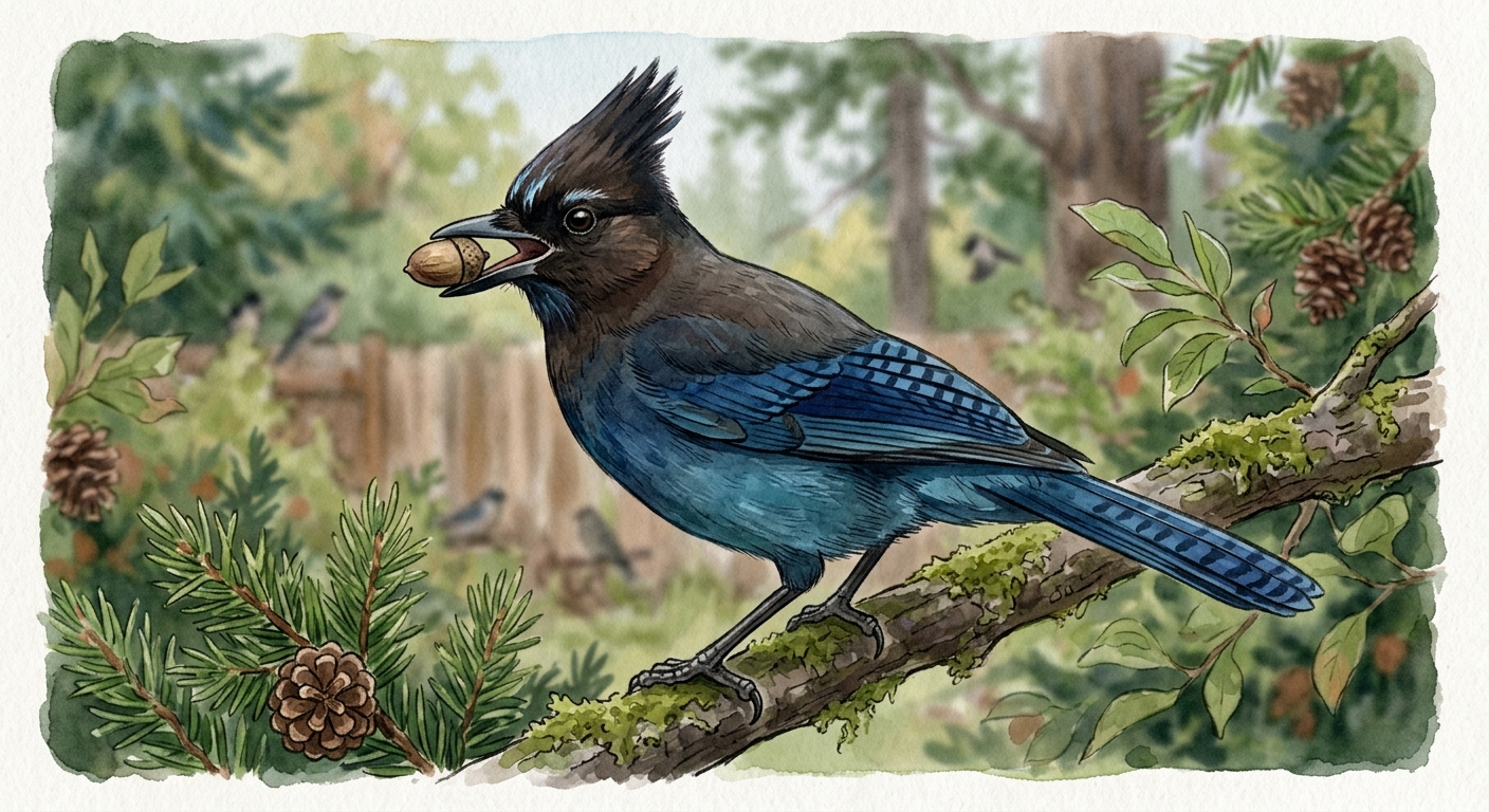 The Complete Guide to Identifying Steller's Jays in Your Backyard — image 1