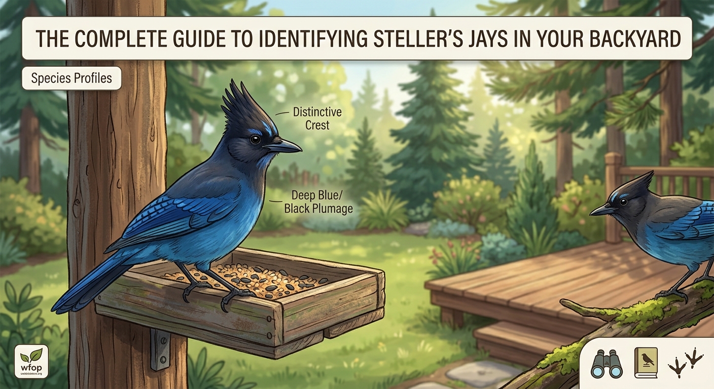The Complete Guide to Identifying Steller's Jays in Your Backyard — image 2