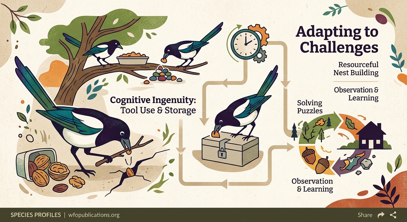 The Secret Lives of Black-billed Magpies: Intelligence and Adaptation — image 1