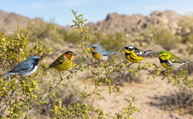 5 Vagrant Warblers That Turned Up in the Desert Southwest This Spring