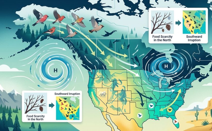 How to Predict the Next Major Rare Bird Irruption Using Weather Patterns
