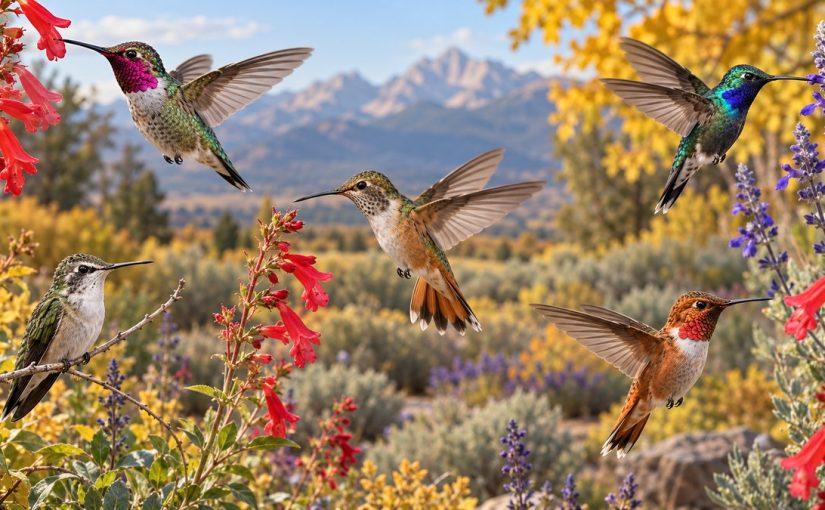 5 Rare Hummingbird Vagrants That Could Show Up in Your Western Garden This Fall