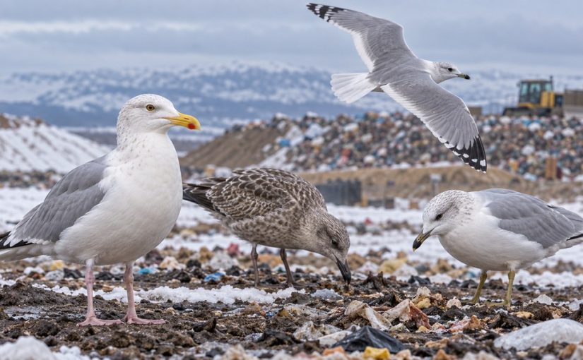 The 4 Most Elusive Gulls to Look For on Western Landfills This Winter