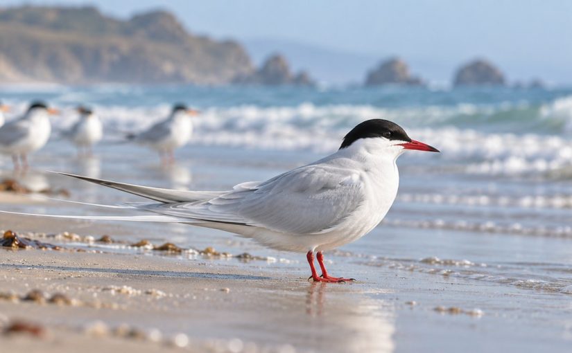 The Curious Case of the Arctic Tern on a California Beach: How to Tell It Apart From Common Terns